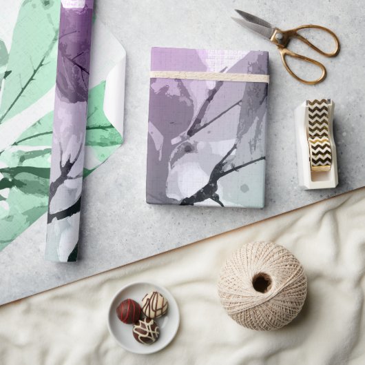 Papier Cadeau Couleurs d'automne, feuille 5 (Artisanat)