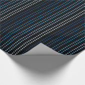 Papier Cadeau Couleurs de bleu avec couleur Arrière - plan chang (Coin)