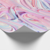 Papier Cadeau Couleurs de licorne (Coin)