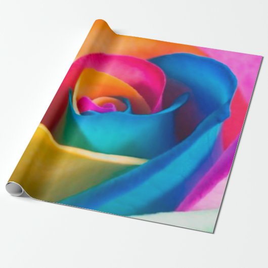 Papier Cadeau Couleurs de rose (Déroulé)