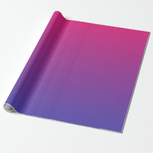Papier Cadeau Couleurs dégradées rose et violet