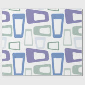 Papier Cadeau Couleurs d'hiver (Plat)