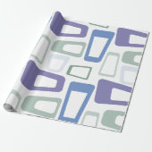 Papier Cadeau Couleurs d'hiver (Déroulé)