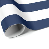 Papier Cadeau Couleurs et bandes blanches modifiables (Coin rond)