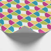 Papier Cadeau COULEURS ÉTÉ | Effet mosaïque | Géométrique (Coin)