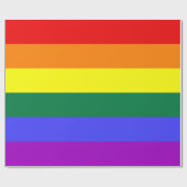 Papier Cadeau Couleurs LGBT (Plat)