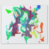 Papier Cadeau Couleurs mixtes (Plat)