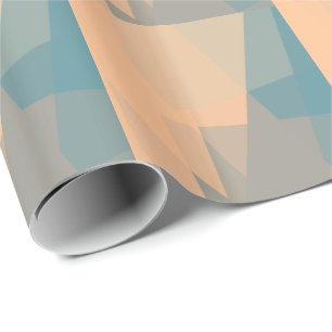 Papier Cadeau Couleurs modernes Mosaïque Motif géométrique #11