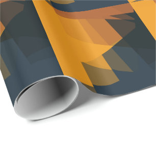 Papier Cadeau Couleurs modernes Mosaïque Motif géométrique #19