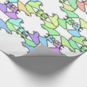 PAPIER CADEAU COULEURS PASTEL (Coin)