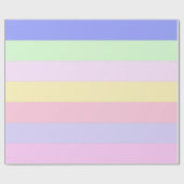 PAPIER CADEAU COULEURS PASTEL (Plat)