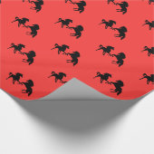 Papier Cadeau Couleurs personnalisées Envelopper le papier Cheva (Coin)