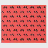 Papier Cadeau Couleurs personnalisées Envelopper le papier Cheva (Plat)