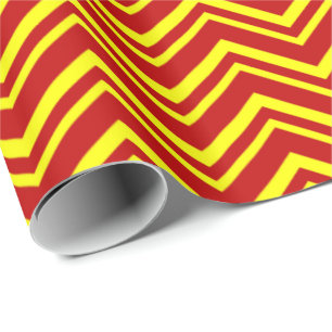 Papier Cadeau Couleurs primaires-CHEVRON 01-Papier à envelopper