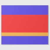 Papier Cadeau Couleurs principales (Plat)