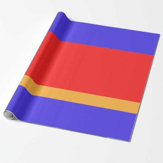 Papier Cadeau Couleurs principales (Déroulé)