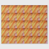 Papier Cadeau Couleurs psychédéliques (Plat)
