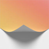 Papier Cadeau Couleurs simples - Jaune à Misty Pink ombre (Coin)