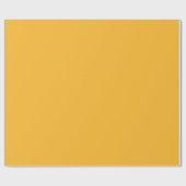 Papier Cadeau Couleurs solides - Or (Plat)