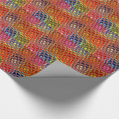 Papier Cadeau Couleurs spéciales Noël Père Noël neige HoHoho Pop (Coin)