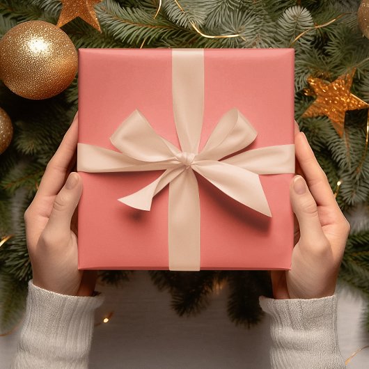 Papier Cadeau Couleurs tendance - Couleur du coucher de soleil d