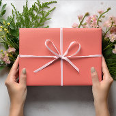 Papier Cadeau Couleurs tendance - Couleur du coucher de soleil d