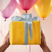 Papier Cadeau Couleurs tendance - Couleur jaune Sunburst - Roule