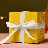 Papier Cadeau Couleurs tendance - Couleur jaune Sunburst - Roule