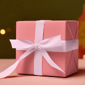 Papier Cadeau Couleurs tendance - Couleur rose pastèque - Roulea