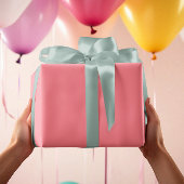 Papier Cadeau Couleurs tendance - Couleur rose pastèque - Roulea