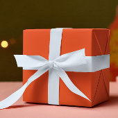 Papier Cadeau Couleurs tendance - Couleur rouge flamme - Rouleau