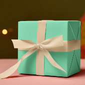 Papier Cadeau Couleurs Tendances - Couleur Vert Minty - Rouleau