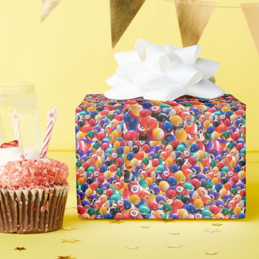 Papier Cadeau Couleurs Traditionnelles, Papier Enveloppant (Fête d'anniversaire)