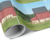 Papier Cadeau Country Barn (Coin rond)