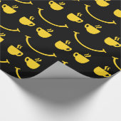 Papier Cadeau Coupe de café sourire (Coin)