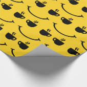 Papier Cadeau Coupe de café sourire (Coin)