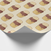 Papier Cadeau Coupe de glace à deux boules (Coin)