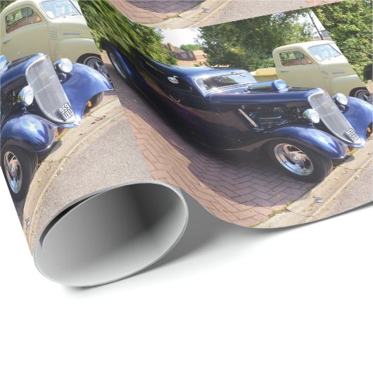 Papier Cadeau Coupé fait sur commande (Coin rond)