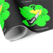 Papier Cadeau Couper Le Fromage Fart Slang (Coin rond)