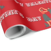 Papier Cadeau couple (Coin rond)