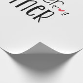 Papier Cadeau Couple Cadeau Forever Ensemble (Coin)