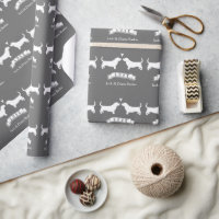 Couple Mariage Basset Hounds avec texte personnali