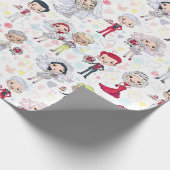 Papier Cadeau Couples de Mariage (Coin)