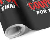 Papier Cadeau Couponers extrême toujours ont coupé le bon prêt (Coin rond)