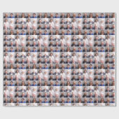 Papier Cadeau Coups de feu de la codéfense de Trump (Plat)
