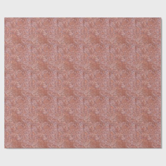 Papier Cadeau Cour d'argile rouge, Gravure, Brick en pierre de s (Plat)