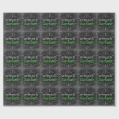 Papier Cadeau Courageusement (Plat)