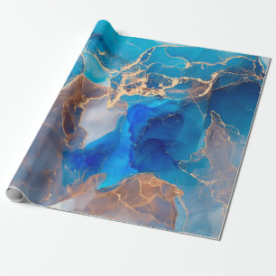 Papier Cadeau Courants de teintes translucides, sertissant swi m