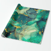 Papier Cadeau Courants de teintes translucides, sertissant swi m (Déroulé)