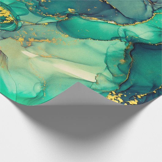 Papier Cadeau Courants de teintes translucides, sertissant swi m (Coin)